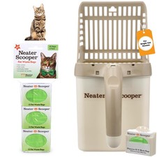 Neater Scooper Standard Cat Litter Scoop, 60 Refill Bags   Mess-Cat Litter Sc...