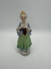 Vintage Occupied Japan Figurine: Colonial Woman Porcelain Decor — photo 1