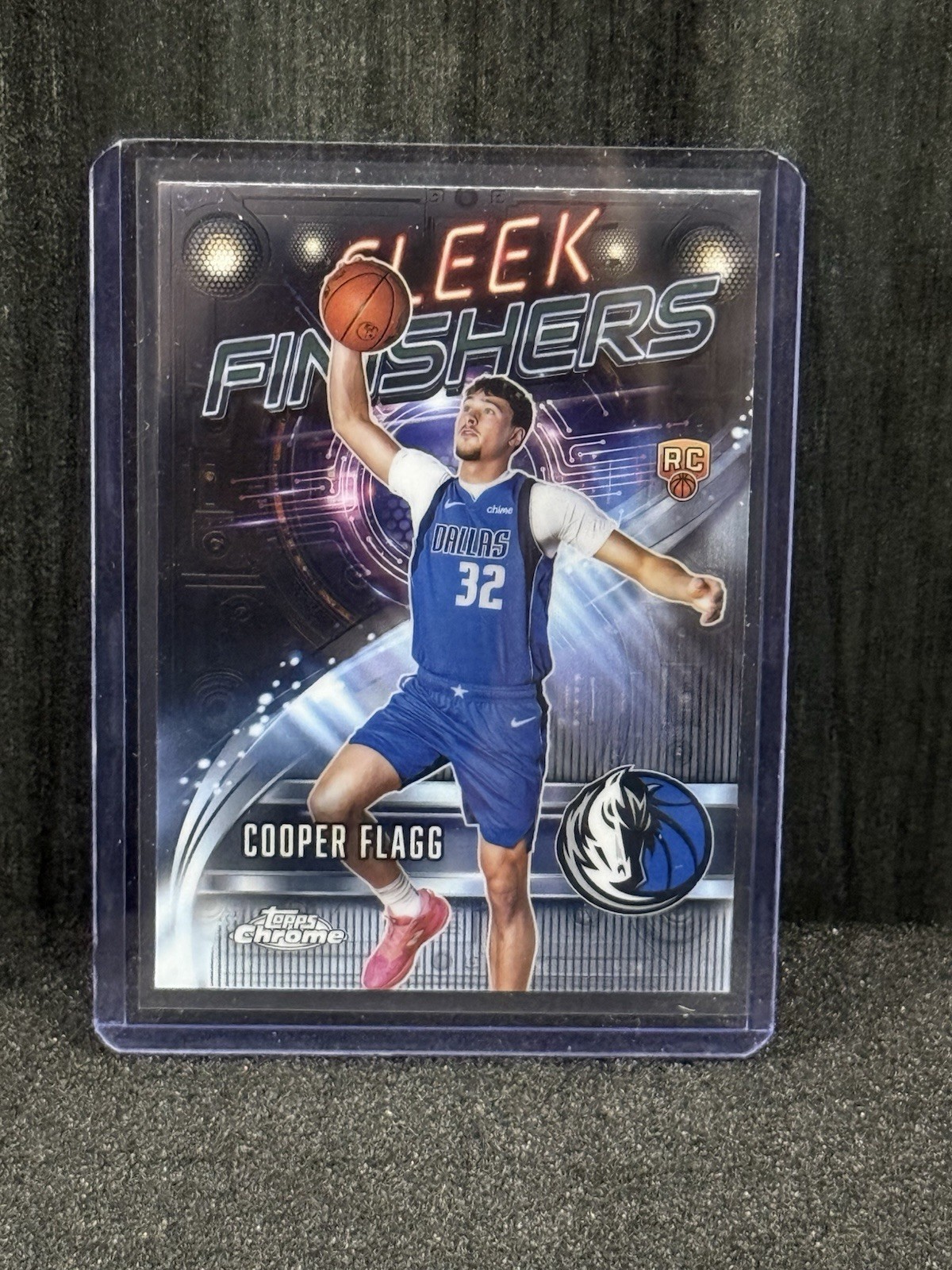2025-26 Topps Chrome Basketball Cooper Flagg Sleek Finishers  #SF-21 RC