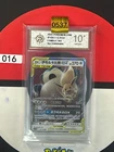 Grade10  Pokemon S-Chinese Card Sun&Moon CSM2cC-103 RR Eevee & Snorlax-GX