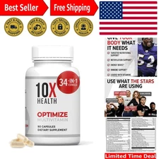 10X Health Optimize Methylated Multivitamin for Men & Women - Vitamins &. New
