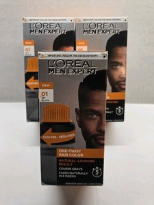 L'Oréal Men Expert One Twist - Teinture Capillaire Brun Naturel 02 - 1 Boîte Neuve