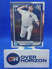 Ben Hess 1ST 2024 Bowman Draft Chrome Base  BDC-87  Yankees  Prospect QTY