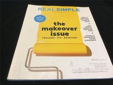 Real Simple Magazine May 2017 The Makeover Issue Freshen+Fix+Reinvent
