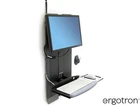 Ergotron 60-593-195 StyleView 9" Vertical Lift For up to 24" Display Wall Mount