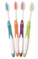 FRESHMINT Individually Wrapped Bulk Premium Toothbrushes 144 Pack , Oversize...