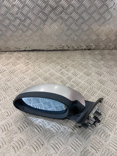 2008 BMW 3 SERIES E90 PASSENGER SIDE WING MIRROR SILVER 010803 #2