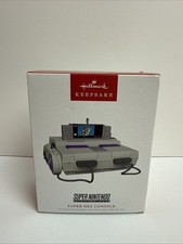 2022 Hallmark Nintendo Super NES Console Christmas Ornament - Super Mario World