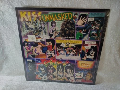 KISS 1980 UNMASKED CASABLANCA NBLP-7225 SEALED VINYL 72 LP 0501 RARE 1983-1984
