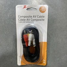 ZENITH VT1006COMPOS COMPOSITE 6 FOOT AUDIO VIDEO CABLES 6320436