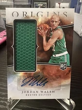 2023-24 Panini Origins - Rookie Jersey Autographs Jordan Walsh #RJA-JOR RPA