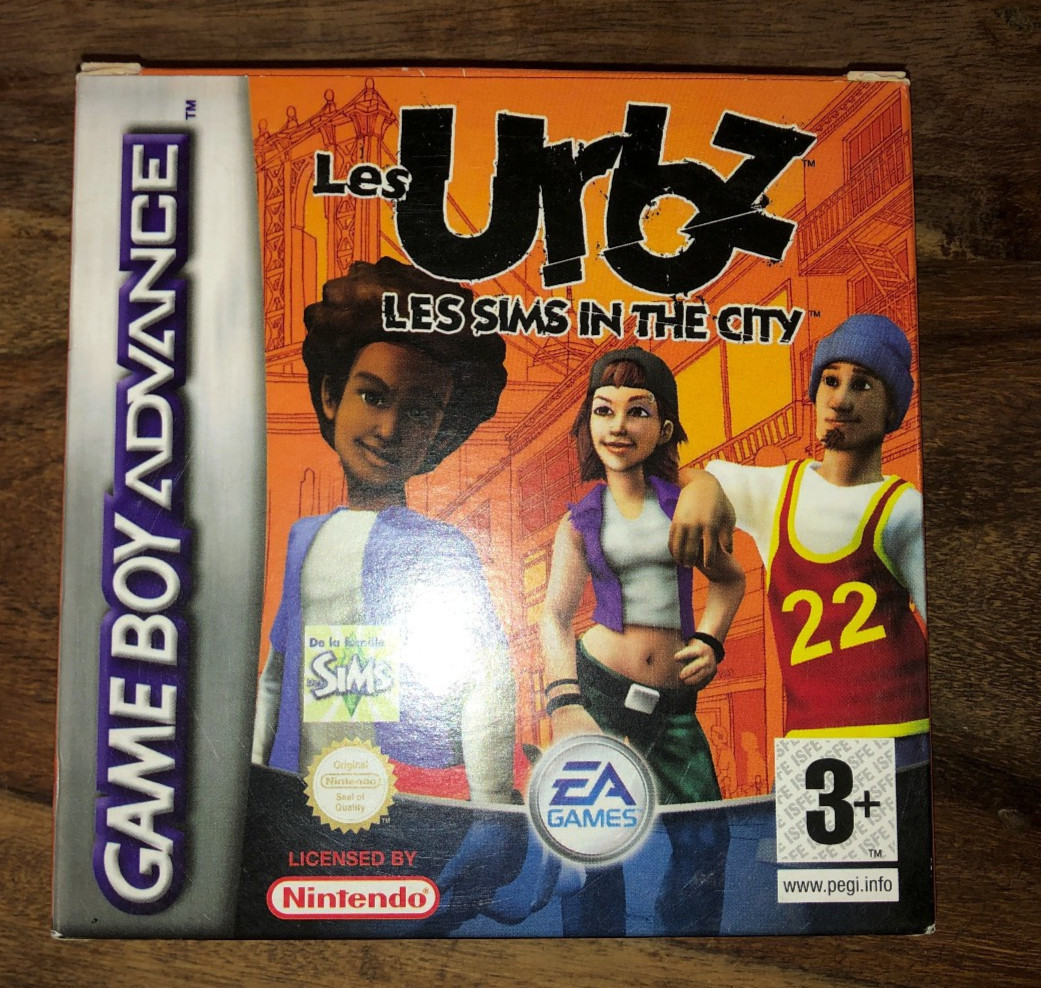 Les Urbz : Les Sims In The City - Nintendo Game Boy Advance (GBA) - COMPLET FRA