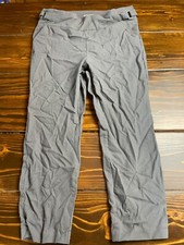 Maurices Pants, Women's Size Large, Gray, Dress Pants, Pull On, Cropped