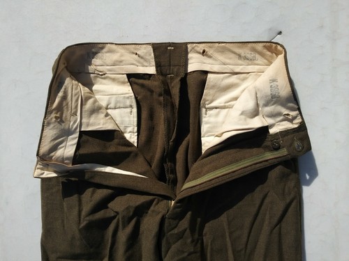 Koreakrieg US Army Wollhose/Hose Größe 33x31 - 1952 - Bild 5 von 11