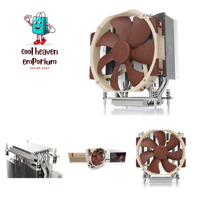 Premium-Grade CPU Cooler for AMD sTRX4/TR4/SP3 140mm, Brown