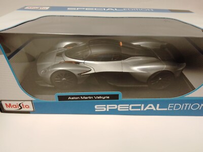 Miniature Maisto 1/18 – Aston Martin Valkyrie 2022 – Metal – Réf 31465GR