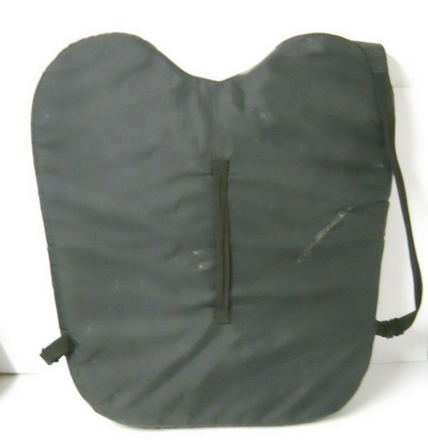 Baseball Umpire Back Catcher Outside Body Chest Protector Pad Black