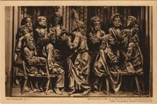 CPA AK Rothenburg- Mittelfeld vom Blutaltar GERMANY (1075204)