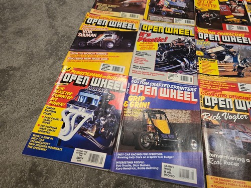1990 OPEN WHEEL MAGAZINE COMPLETE YEAR 12 ISSUES JAN. - DEC RACING - Picture 3 of 6