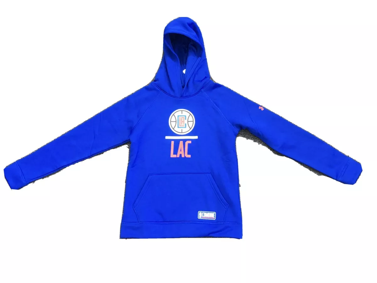 Under Armour LA Clippers Combine Hoodie Youth Sz M