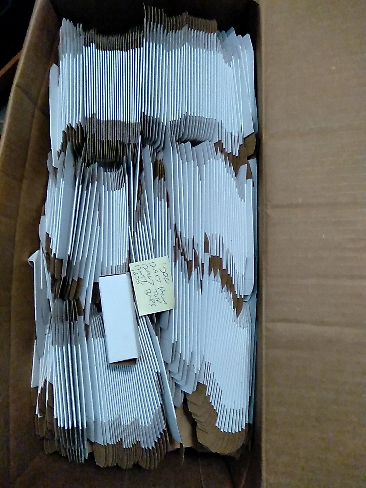 4034 HUGE LOT OF 1300 12AX7 12AU7 12AT7 6DJ8 VACUUM TUBE BOXES eBay