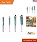 Versatile 1/4 Shank Flush Trim Router Bits - Perfect for Home Diy Woodworking