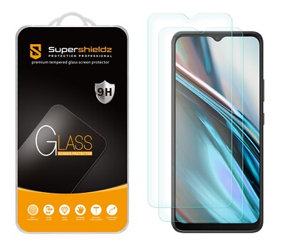 [2-Pack] Supershieldz Tempered Glass Screen Protector for BLU View 5