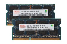 Hynix 4 GB 2 X 2 GB PC3-10600S DDR3 1333 MHz 204 pin Sodimm memoria computer portatile RAM PC10600