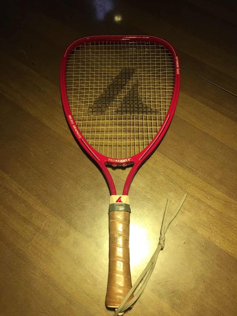 Raquette De Racquetball Pro Kennex Micro Graphite – Taille Optimale Avec Housse Rouge