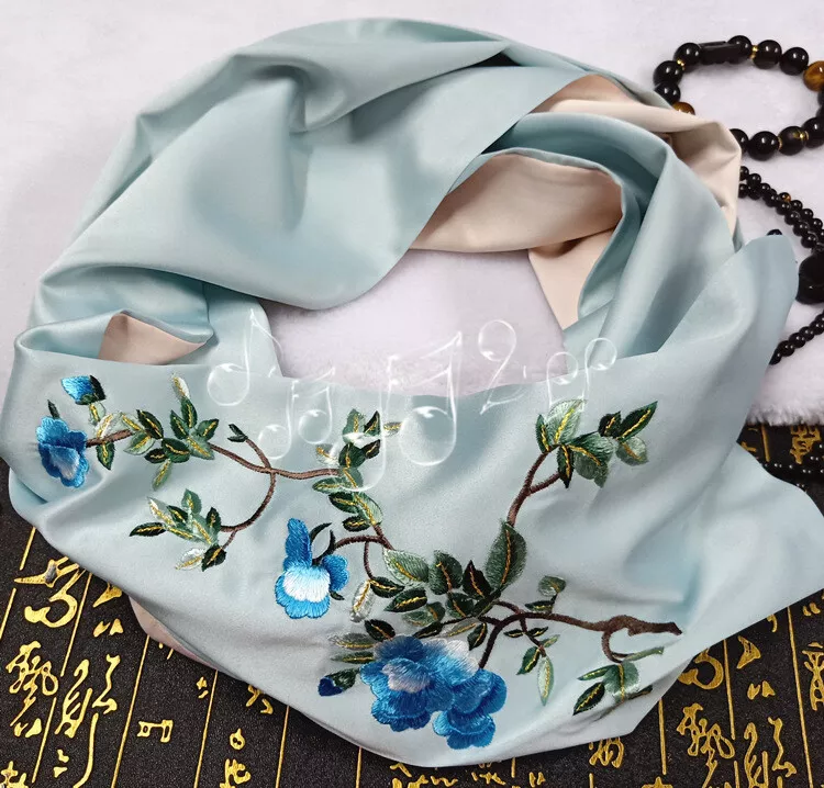 Chinese on sale silk scarf