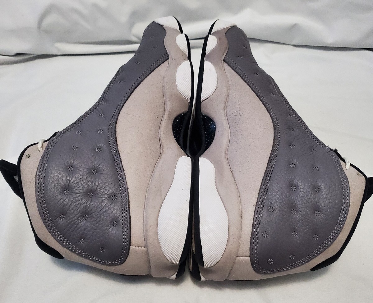 Air Jordan 13 Retro Atmosphere Grey Black White 414571 016 w/ Box Sz 8.5 Men Sz 9.5 NIKE AIR JORDAN XIII 13 RETRO ATMOSPHERE GREY  main image 2