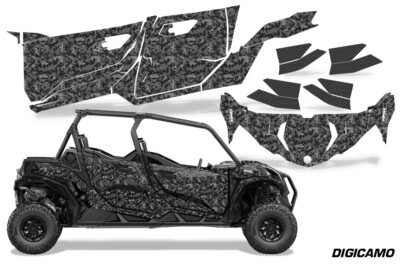 Grafik Aufkleber Sticker für Can-Am Sport Max 4-Door 19-23 Digicamo K