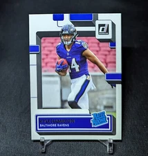 Kyle Hamilton Rated Rookie Card RC 2022 Donruss Football #338 Baltimore Ravens