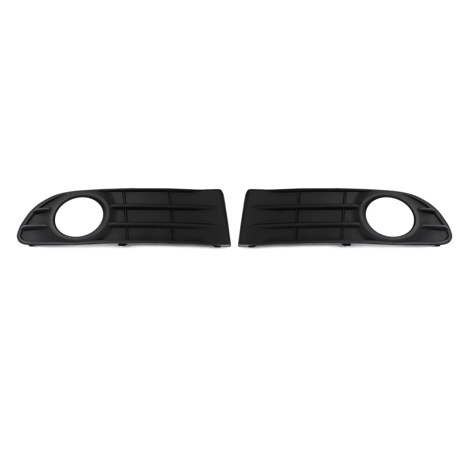 For VOLVO S40 V50 S50 2008-2012 Front Bumper Fog Light Grille Grill Cover Black - Изображение 2 из 4