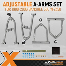 Adjustable Front A-Arms for 1990-2006 Yamaha Banshee 350 Suspension Control Arm