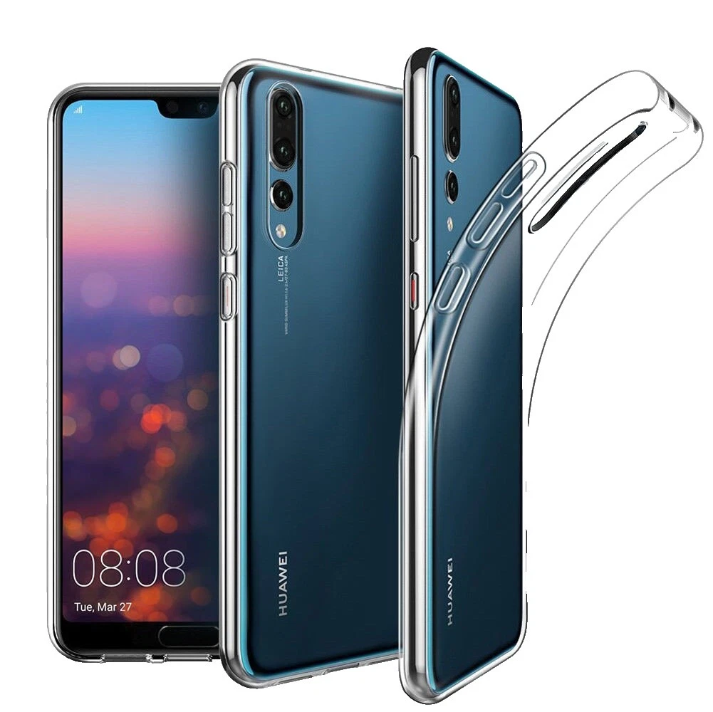 Transparent Cell Phone Wallet Cases for Huawei