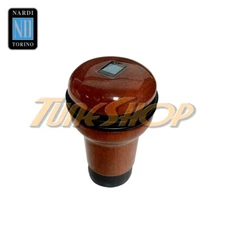 ITALY NARDI EVOLUTION LINE MANUAL GEAR SHIFT SHIFTER KNOB REAL MAHOGANY WOOD 