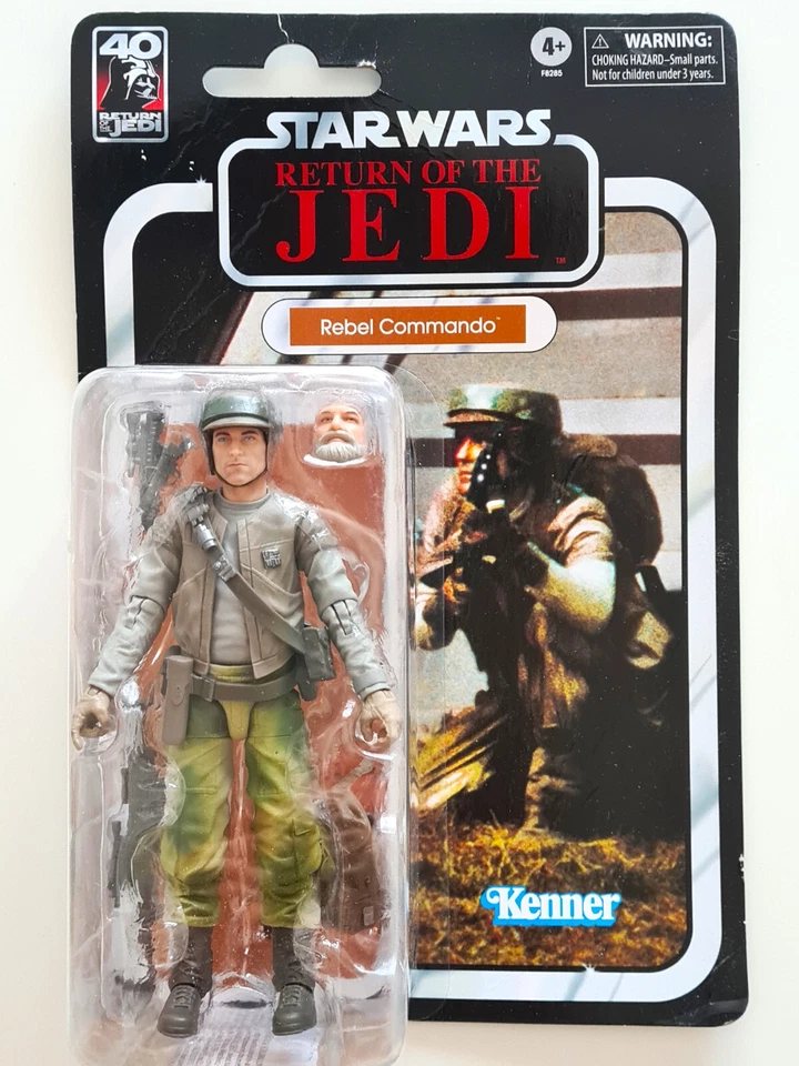 STAR WARS 40th vintage Collection RETURN OF THE JEDI Rebel Commando Endor HASBRO - Photo 1/1