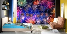 3D Dreamy Fireworks G8098 Wallpaper Wall Murals Removable Self-adhesive Erin