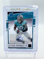 LAVISKA SHENAULT JR 2020 CHRONICLES CLEARLY DONRUSS  AUTOGRAPH #27/35 RR-LS SSP
