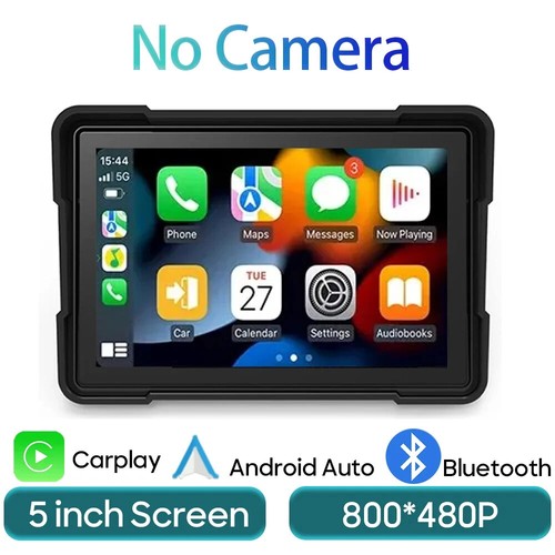 5 Pollici Moto Carplay Wireless Android-Auto Impermeabile - Foto 8 di 12