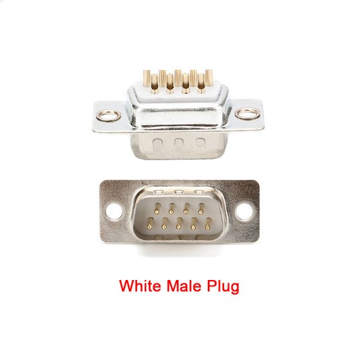 DB9 9Way D-SUB Connector Female/Male Plug Socket Metal/Plastic Shell Solder Type - Picture 21 of 31