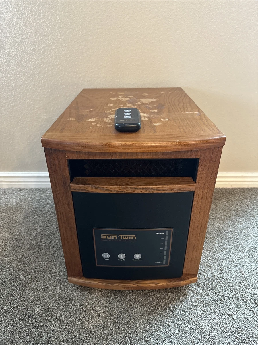 Eden Pure Sun Twin 1500 Elite Electric Space Heater /w Remote! | eBay