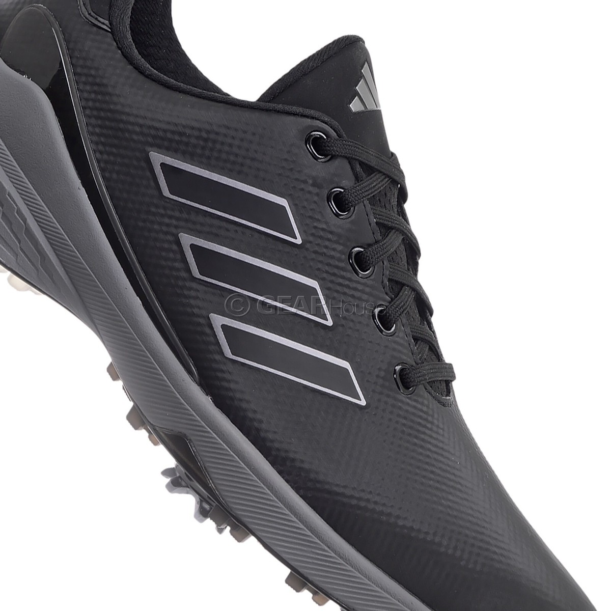 Adidas ZG23 Mens Pro Golf Shoes Cleats Spikes, Black Gray, Pick