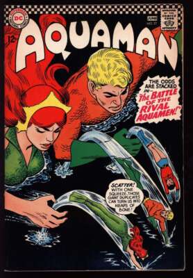 AQUAMAN #27 7.0 // NICK CARDY COVER ART DC COMICS 1966 | eBay
