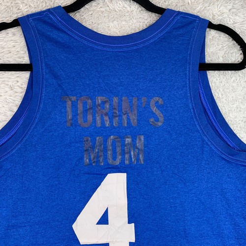 Nike Basketball Blue CCPAL Customised Workout Vest Tee Size Women's Large L - Picture 8 of 15