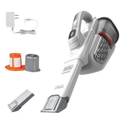 12V Advanced Clean Cordless Handheld Vacuum with 4X Suction Power and Crevice...