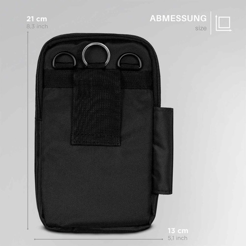 Mobile Phone Shoulder Bag For Motorola Moto X Belt Bag Pouch Cover Strap Phon... - Picture 4 of 8