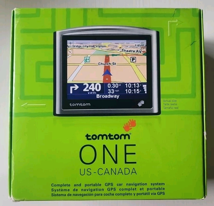TomTom One US & Canada EDITION GPS Car Navigation Mountable TomTom One US & Canada EDITION GPS Car Navigation Mountable