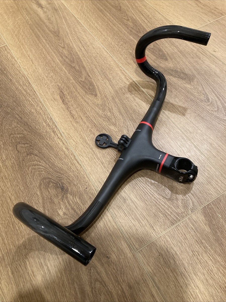 Bontrager XXX OCLV Carbon Integrated Bar/Stem 42cm x 110mm Bontrager XXX OCLV Carbon Integrated Bar/Stem 42cm x 110mm